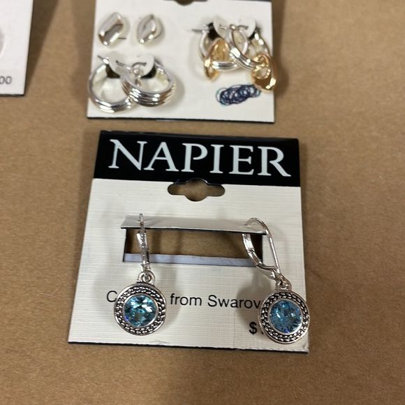 Napier Earring bundle 5 pair in gift boxes - Picture 9 of 10